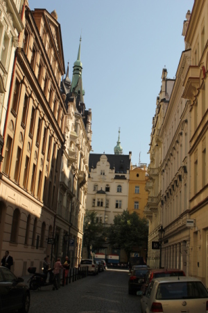 Zabytkowe ulice Pragi